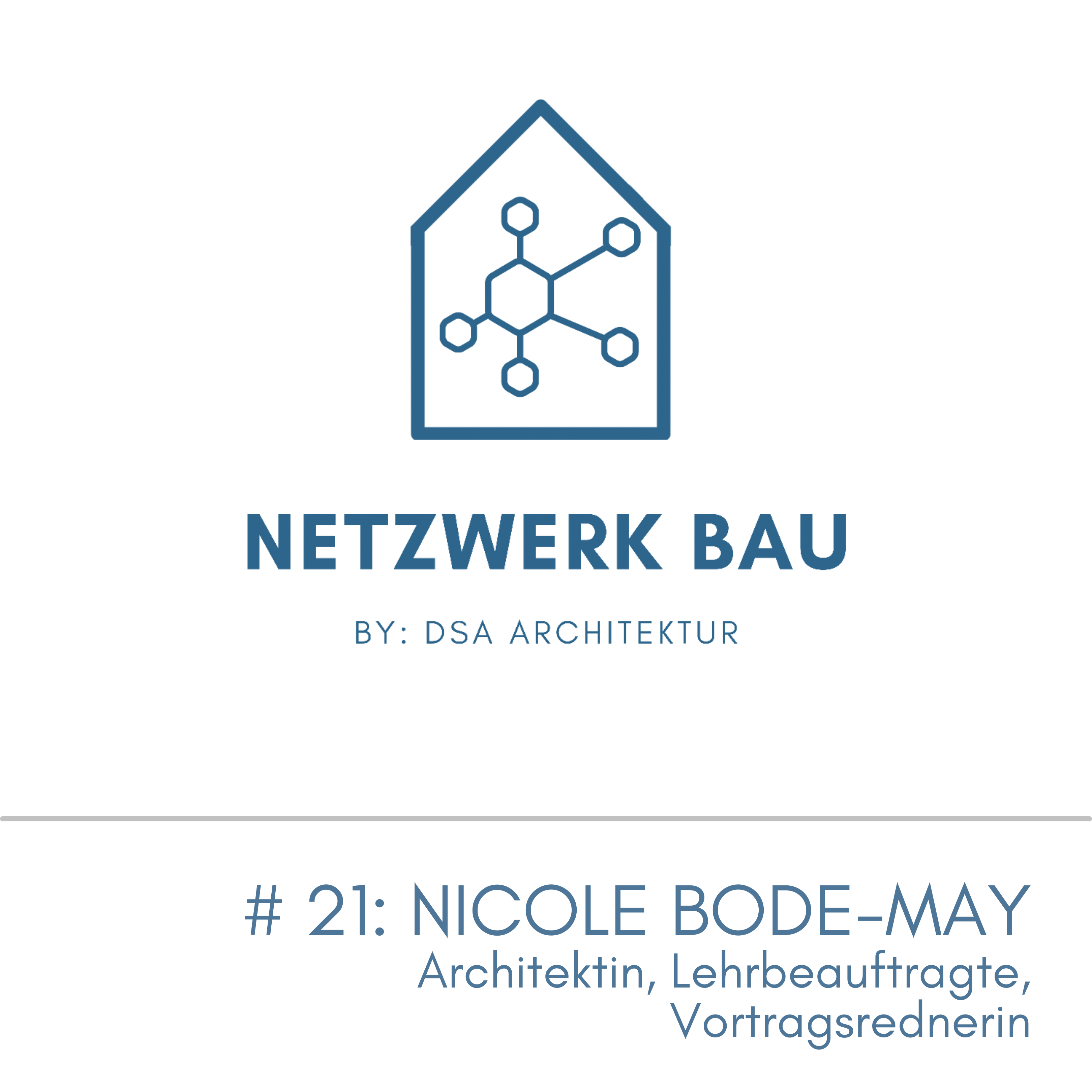 Read more about the article #NetzwerkBau Nr. 21 – Nicole Bode-May, Architektin, Lehrbeauftrage und Vortragsrednerin